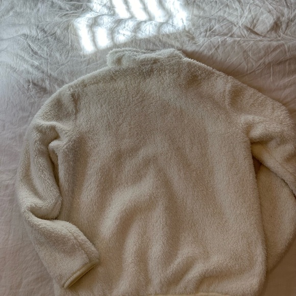 White Patagonia Fleece Zip - Picture 5 of 6